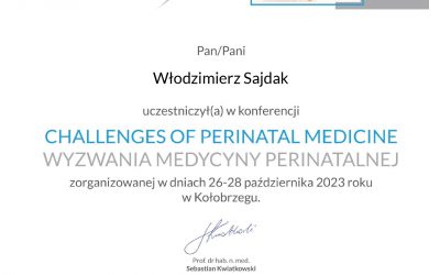 Konferencja perinatologiczna w Kołobrzegu