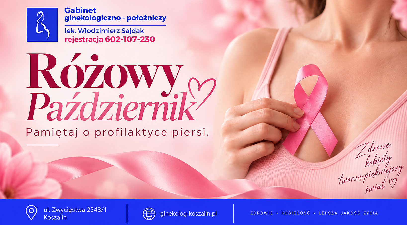 Różowy Październik – przypomnienie o zdrowiu piersi